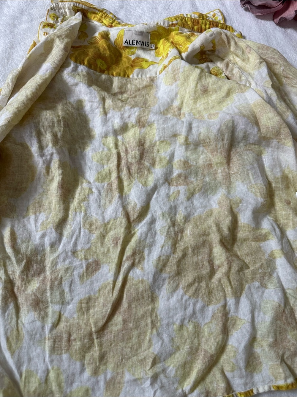 ALEMAIS Sonny Oversized Shirt US 8 - Picture 8 of 12